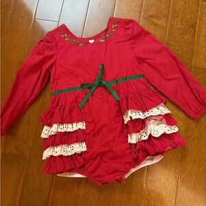 Christmas Bubble with Lace Details
